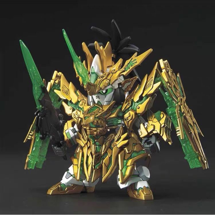 Lắp Ráp Gundam SD BB 32 Three Kingdoms Chuangjie Legend Dragon Hyun Liu Bei Unicorn Gundam