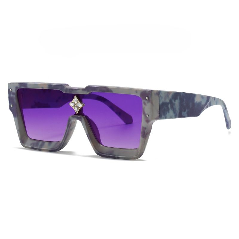 Kính Mát Gọng Vuông Phong Cách Âu Mỹ Thời Trang Cho Nữ