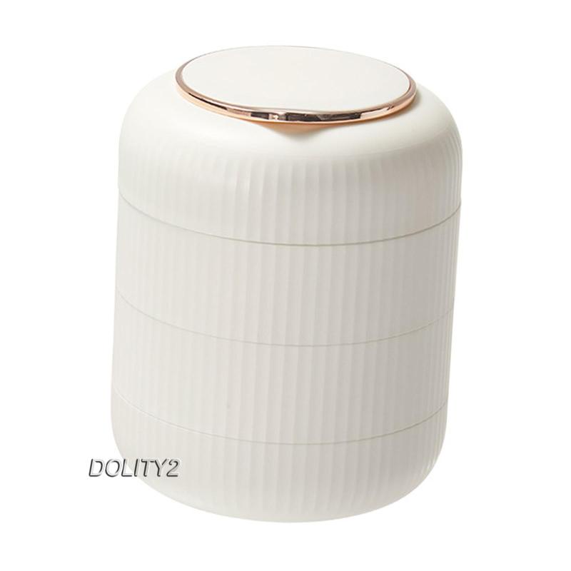 [Dolity2] Giá Đỡ Bông Tai 4 Lớp Bền Không Trượt Xoay Được Cho Lễ Hội / Du Lịch