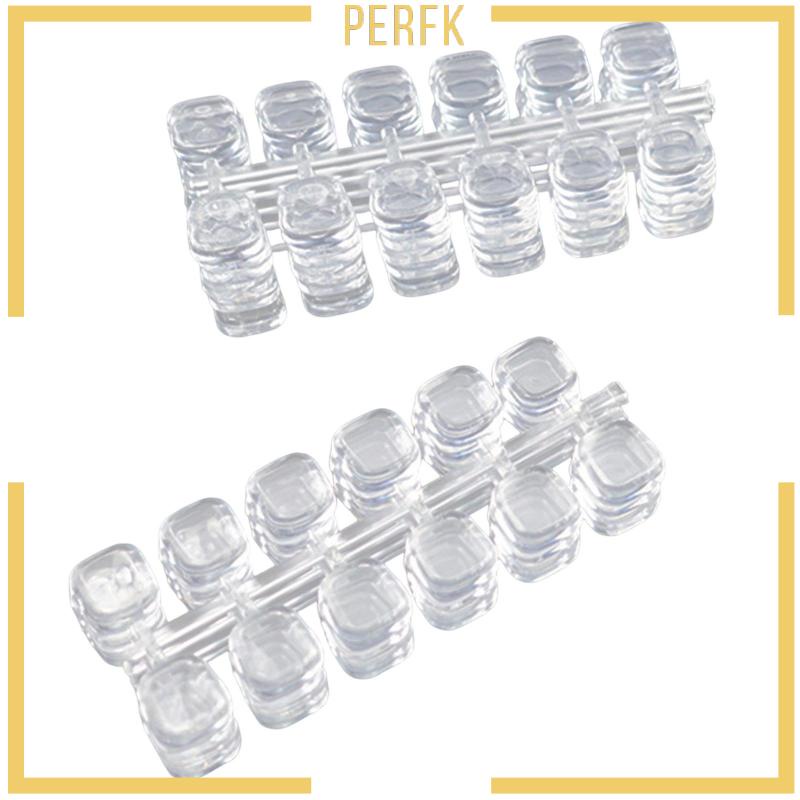 Khay Trưng Bày Móng Tay Giả Hình Vuông Nhiều Màu Sắc