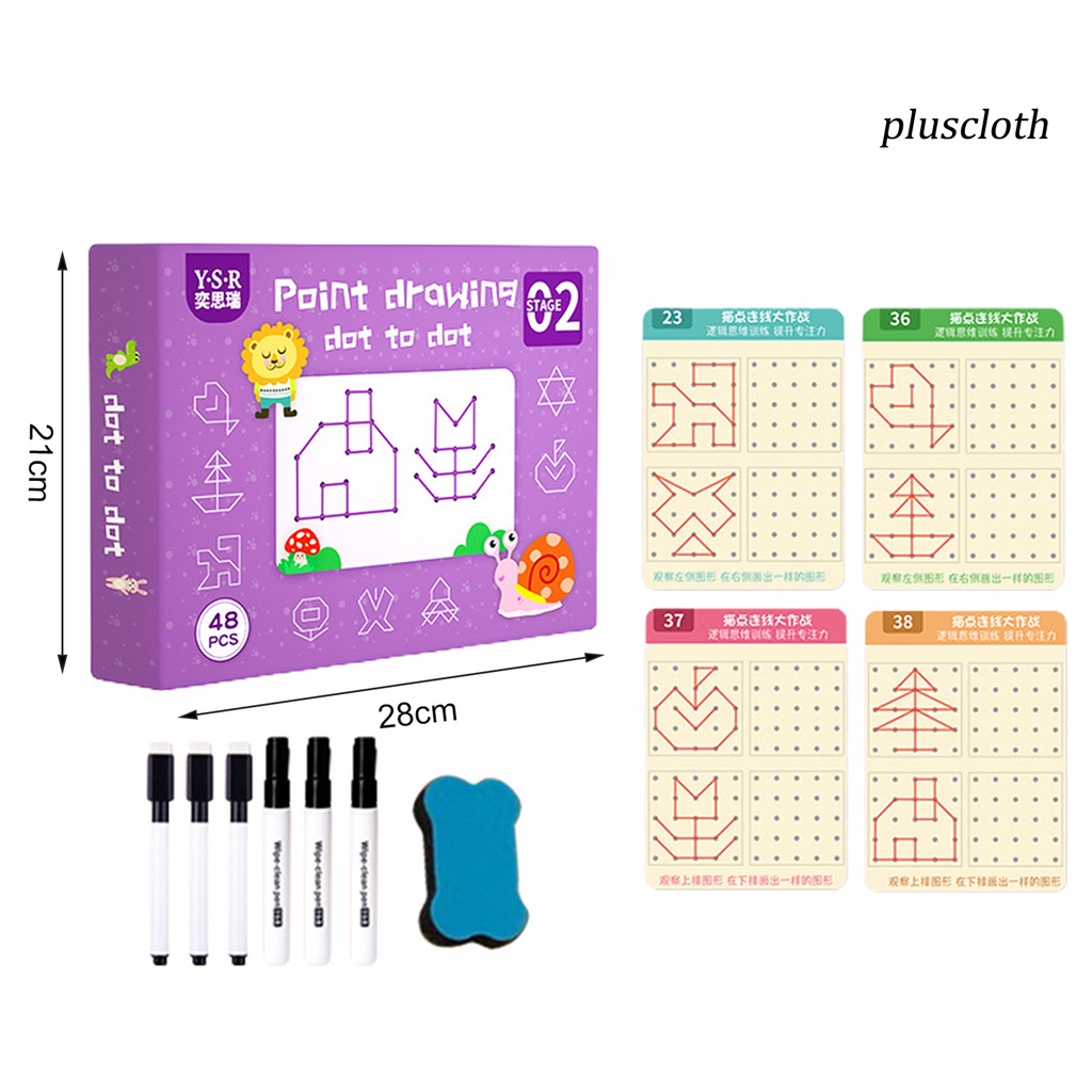 1 Bộ Sách Viết Với Màng Mờ Chống Nước Dùng Để Giáo Dục Hằng Ngày Cho Trẻ Em