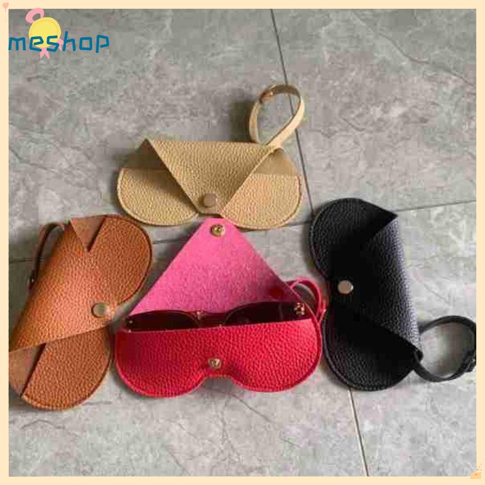 Túi Da PU Đựng Mắt Kính Chống Áp Lực Tiện Dụng