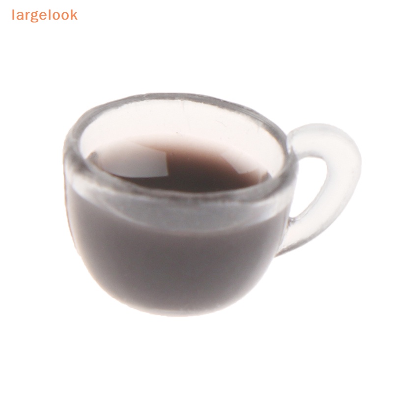Bộ Cốc Cà Phê Mini Tỉ Lệ 1: 12 Dùng Trang Trí Nhà Búp Bê