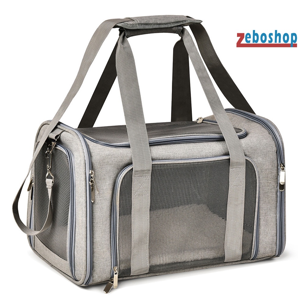 Túi Tote Đeo Chéo Thoáng Khí Di Động Có Thể Gập Lại Dùng Đựng Thú Cưng