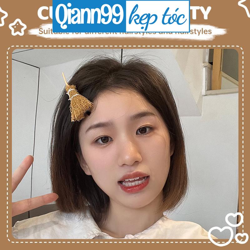 💓Kẹp Tóc Hình Cây Chổi Dễ Thương Cho Nữ