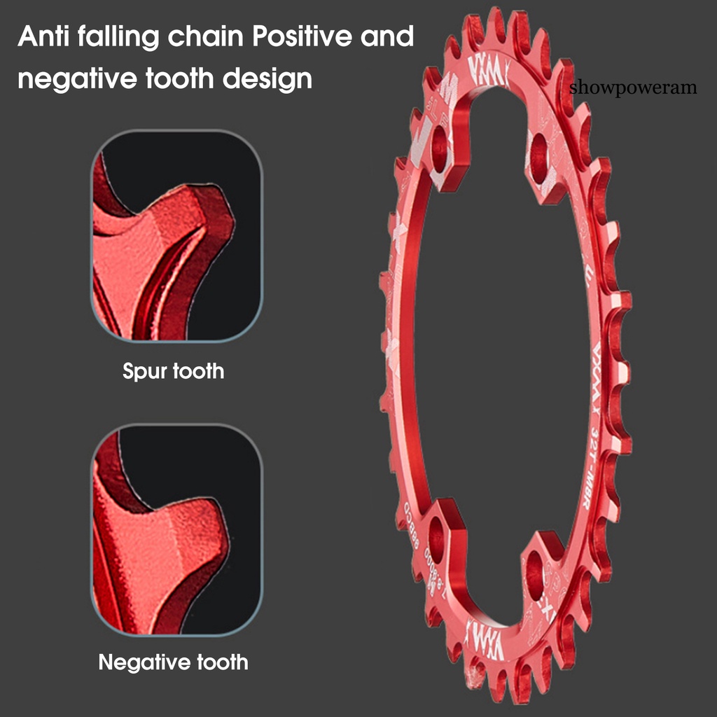 Bánh Răng Tròn CNC Không Dễ Biến Dạng SP-M8000 32T 34T 36T 38T Cho Xe Đạp