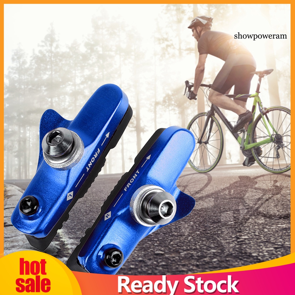 1 Cặp Má Phanh Xe Đạp Hình Chữ V Không Gây Tiếng Ồn