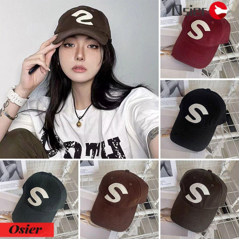 Mũ Lưỡi Trai Thể Thao Thêu Chữ OSIER1 Thời Trang