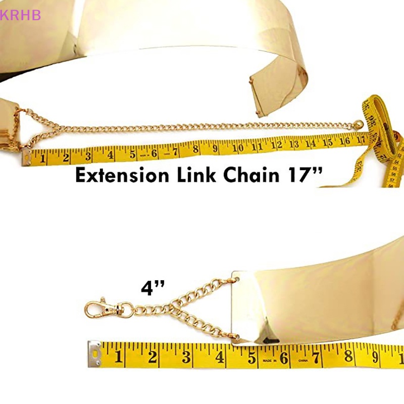 Thắt Lưng Kim Loại Mạ Vàng / Bạc Phong Cách Vintage Cho Nữ Mới