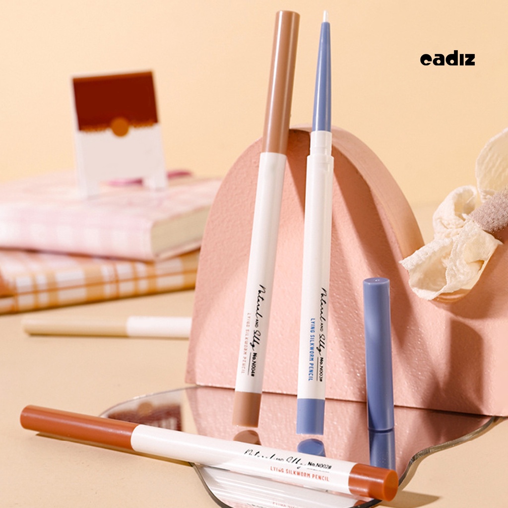 Bút Kẻ Mắt Trang Điểm Bắt Sáng 4 Màu Sắc Không Gây Kích Ứng An Toàn Cho Nữ