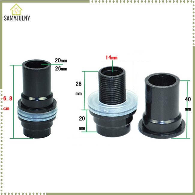 Đầu Nối Ống Nước 20 / 25 / 32 / 40 / 50mm Cho Bể Cá