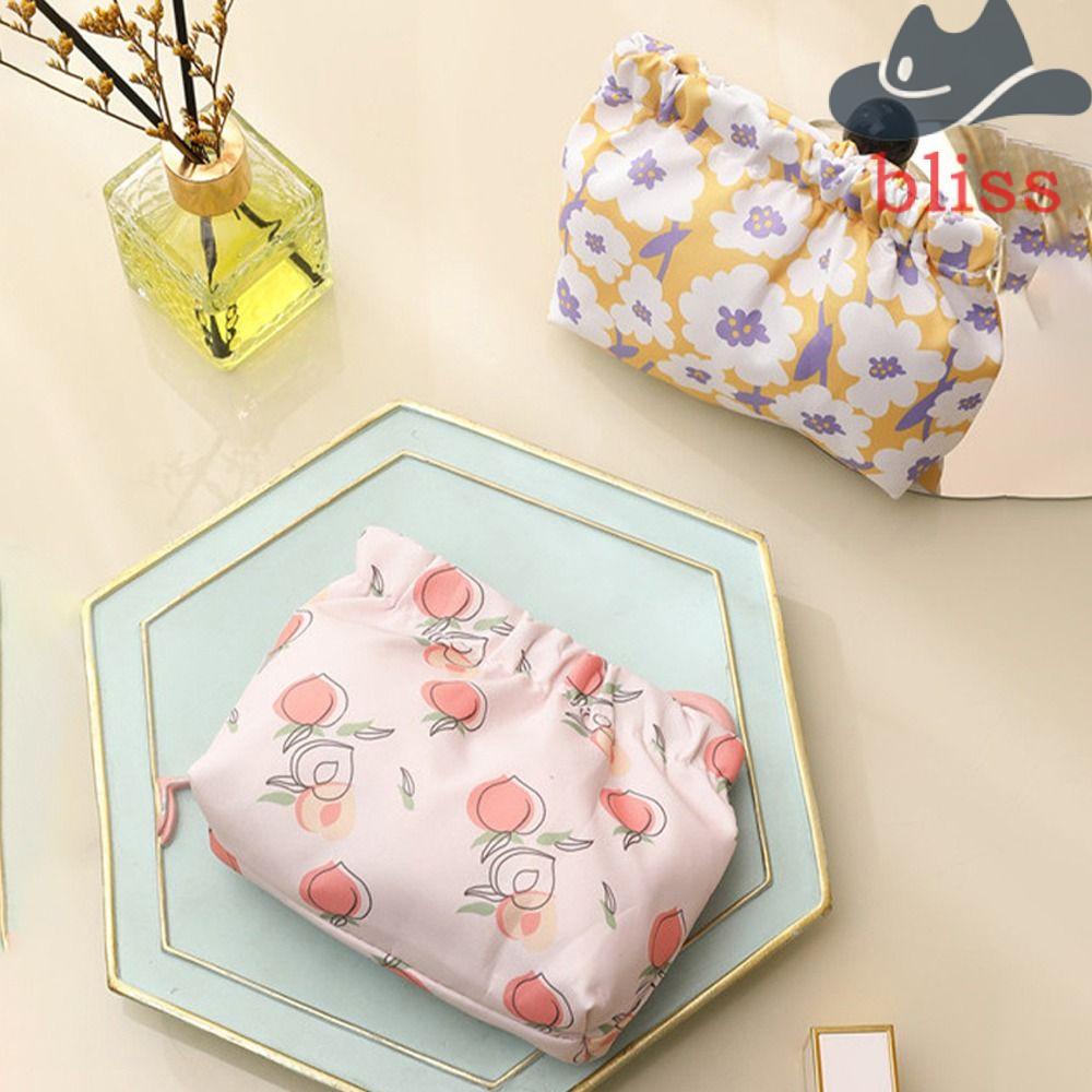 Túi Đựng Chìa Khóa / Khăn Ăn / Trang Sức Họa Tiết Kẻ Sọc Chống Thấm Nước Tiện Dụng Cho Nữ