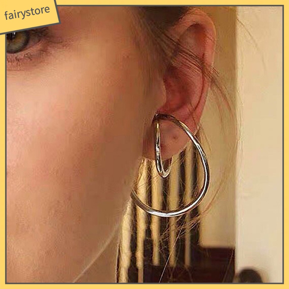 Khuyên Tai Dạng Vòng Không Cần Xỏ Lỗ Thời Trang Cho Nữ