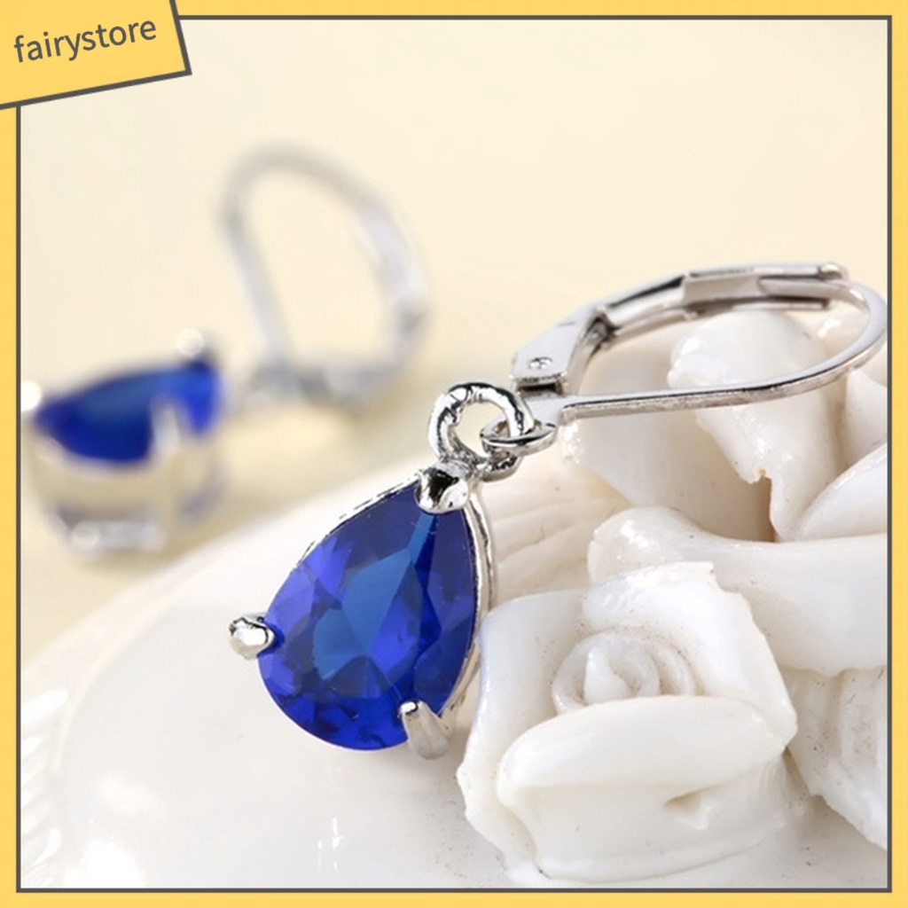 Bông Tai Hình Giọt Nước Thân Thiện Với Da Thanh Lịch