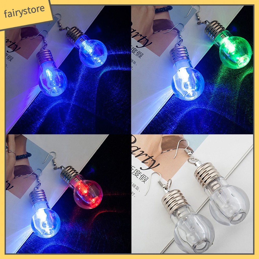 Bông Tai Dáng Dài Hình Đôi Mắt Nhiều Màu Sắc Cho Nữ