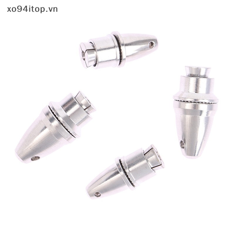 Xoitop Giá Đỡ Chuyển Đổi Cánh Quạt 3 3.17 5 6MM Bằng Nhôm Màu Bạc Sáng Tạo Và Thay Thế Cho Động Cơ Không Chổi Than