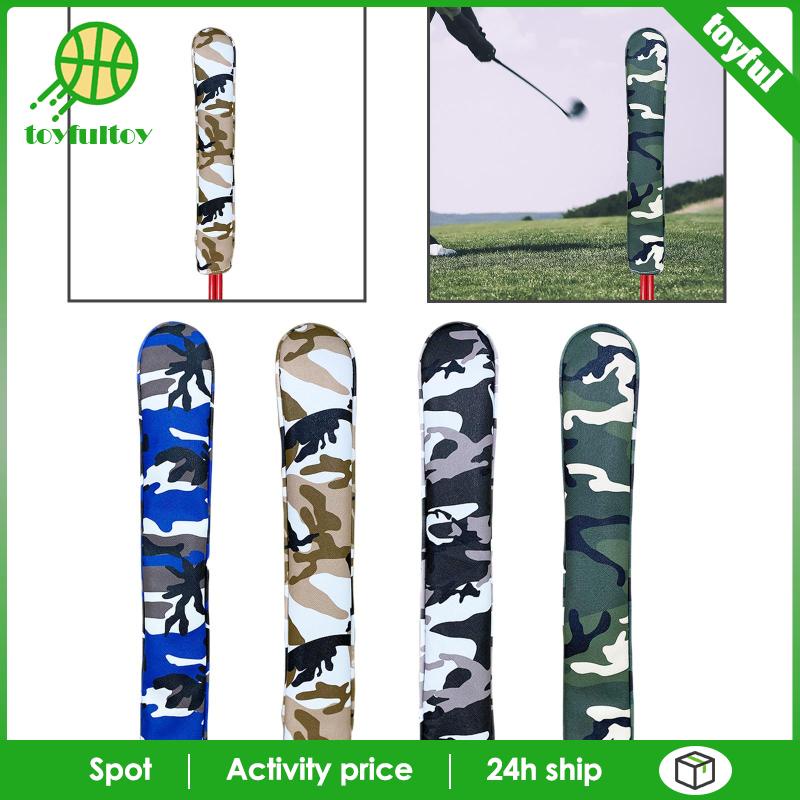 Vỏ Bọc Gậy Đánh Golf Bằng Da PU Kèm 2 Gậy Đánh Golf