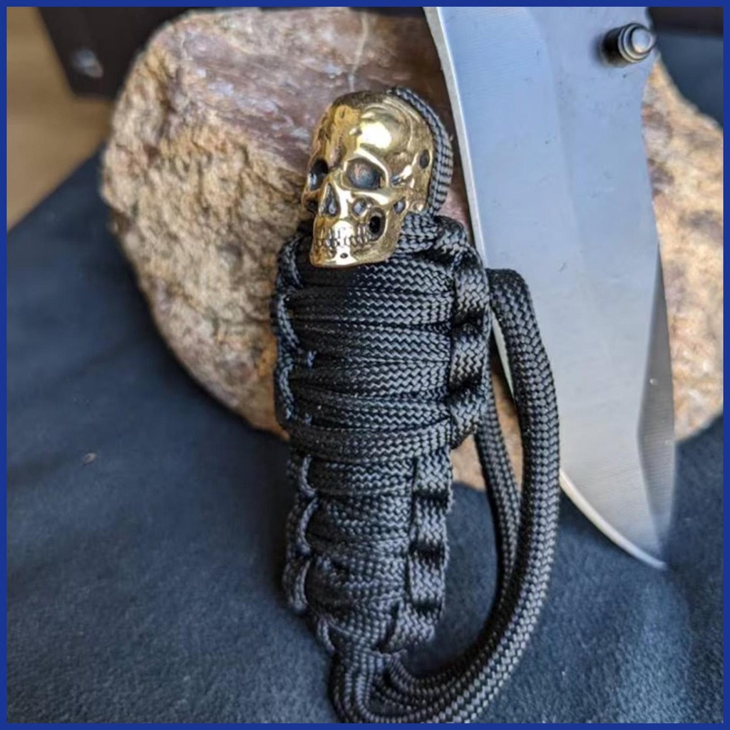 Móc Khóa Hình Đầu Lâu Bằng Kim Loại Phong Cách Retro