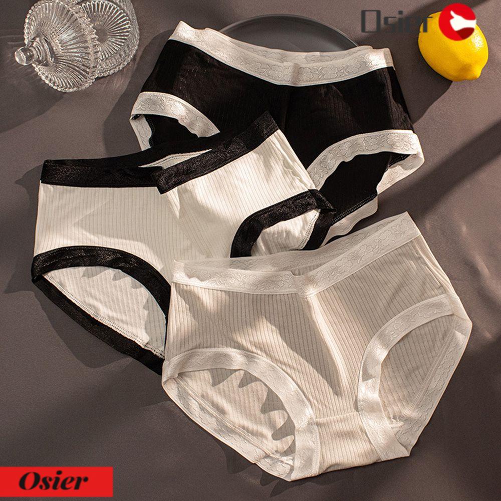 Quần Lót Cotton Lưng Vừa Thoải Mái Thời Trang Cho Nữ 1 Tuổi