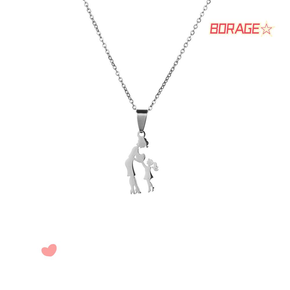 Vòng cổ Ngày Của Mẹ BORAG|Dây Da Đeo Cổ Cho Nữ