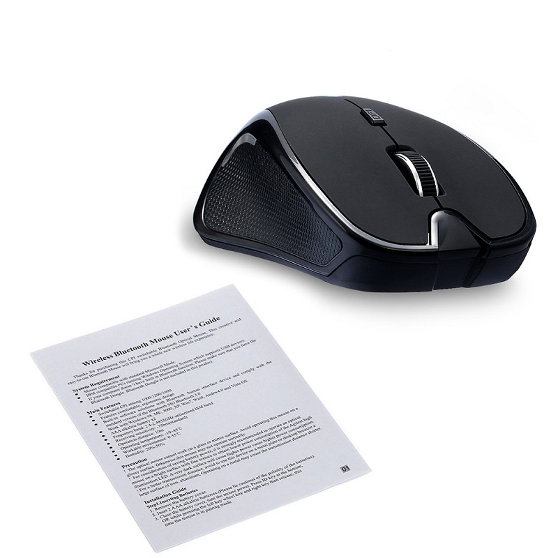 Chuột Không Dây 1600DPI BT 5.2 Ergonomic Cho mi pad 4  600Dpi