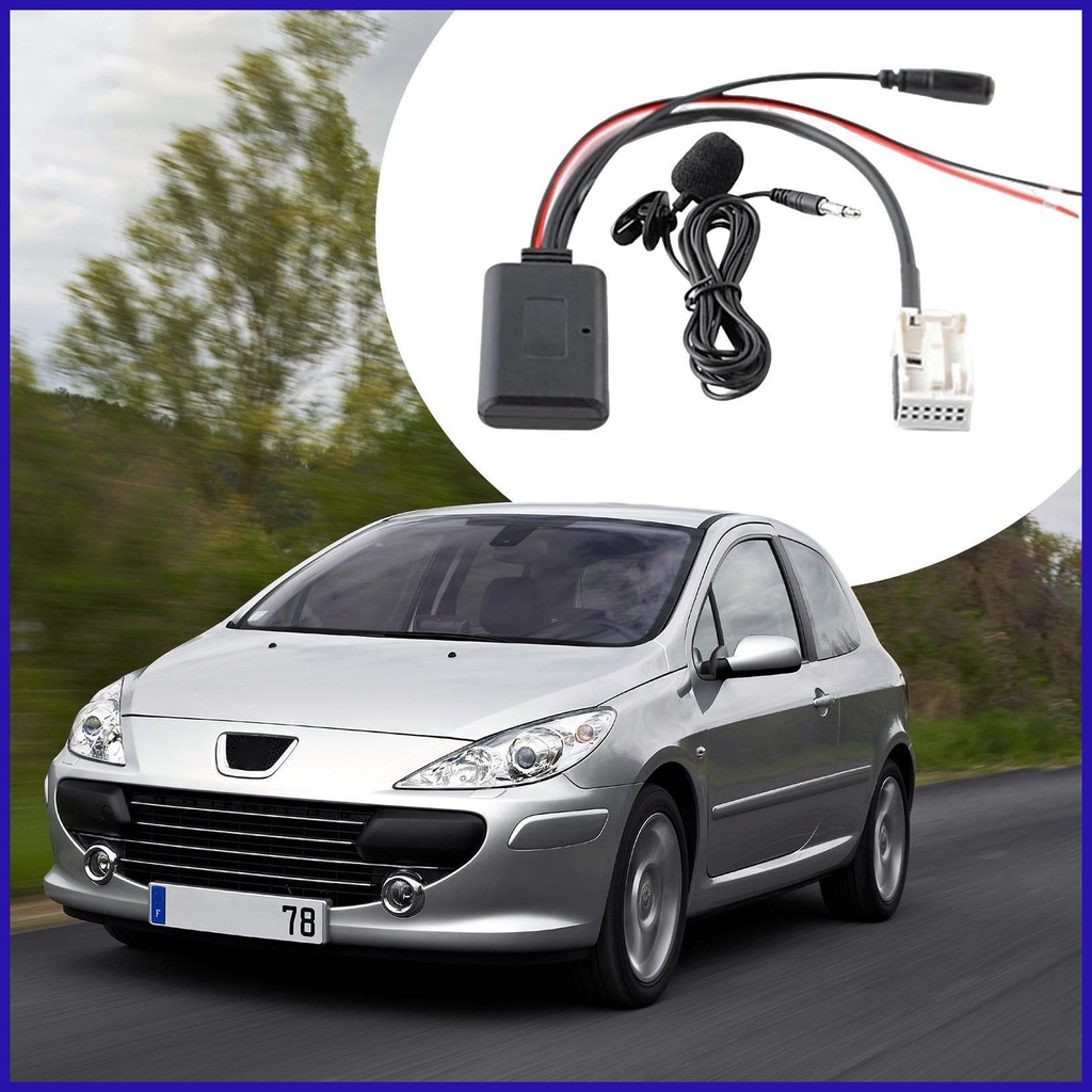 Dây Cáp Mô Đun Âm Thanh Bluetooth 12 Pin Cho Xe Hơi Peugeot 307 408 508 Citroen Sega Triumph