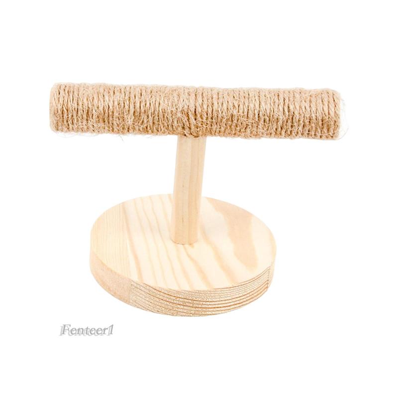 [Fenteer1] Giá Đỡ Huấn Luyện Chim Cảnh Bằng Gỗ Tiện Dụng