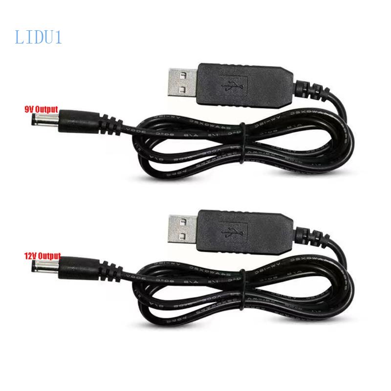 Mô Đun Tăng Áp LIDU1 USB 5V Sang DC 9v 12v 5 5mmx2 1mm