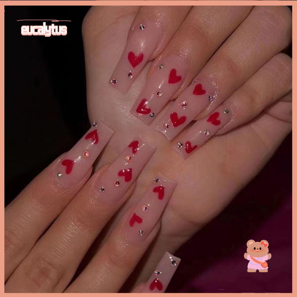 Set 24 Móng Tay Giả Có Thể Tháo Rời|Phụ Kiện Chuyên Dụng Dành Cho Múa Ba Lê