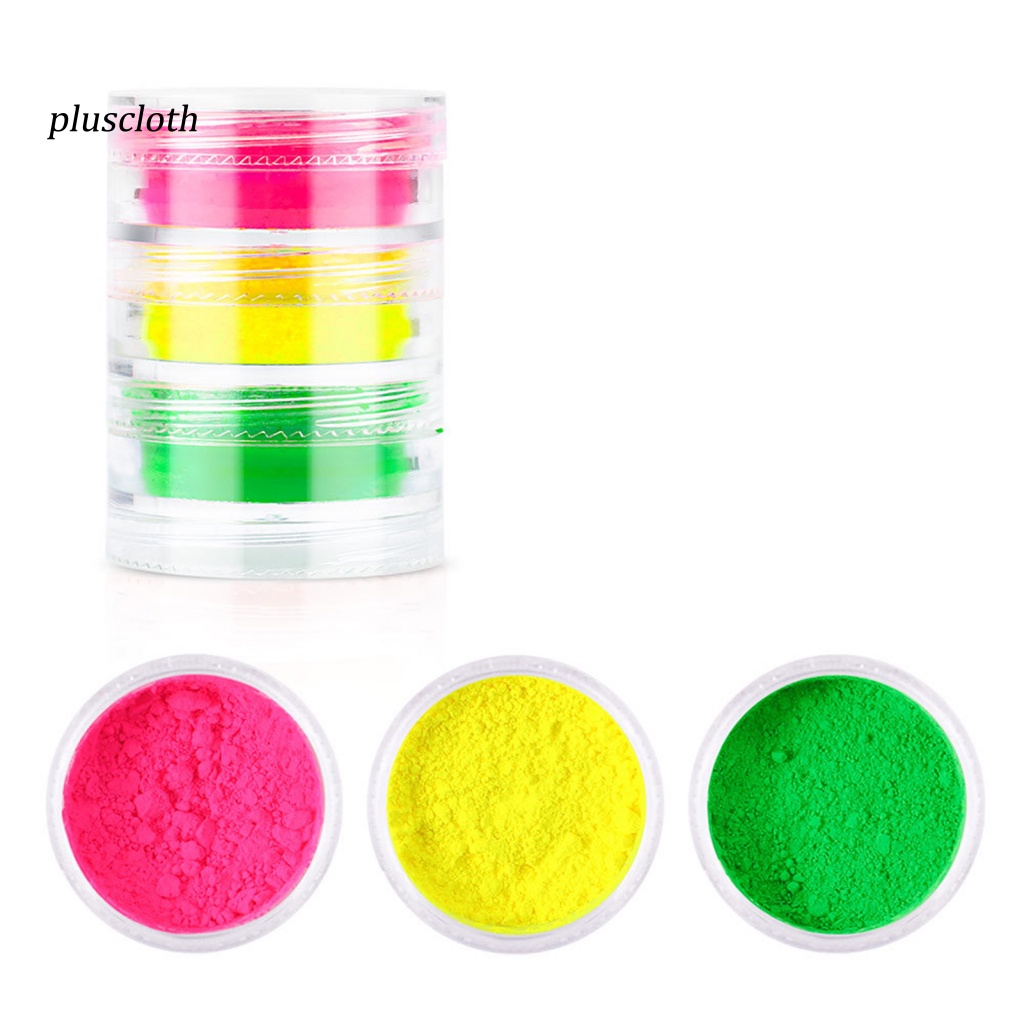 Bột Phosphor Dạ Quang Lâu Trôi Trang Trí Móng Cho Nữ