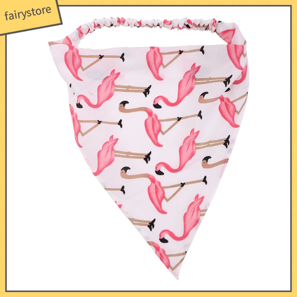 Khăn Choàng Cổ Co Giãn Thoáng Khí In Họa Tiết Hoa / Tam Giác Cổ Điển Cho Nữ