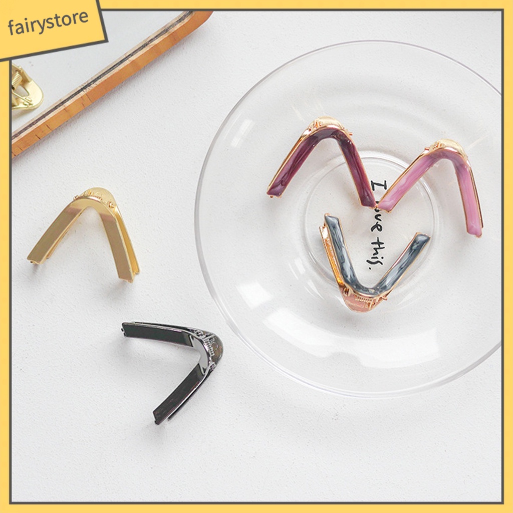 Kẹp Tóc Hợp Kim Hình Chữ V Trang Trí Tóc Cho Nữ