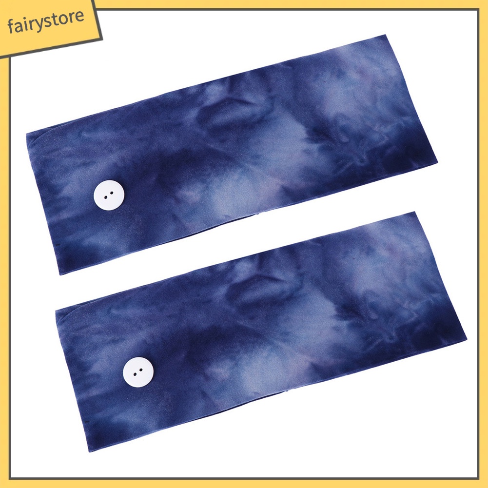 Set 2 Băng Đô Cài Tóc Bảo Vệ Tai Chống Mồ Hôi Chăm Sóc Sức Khỏe