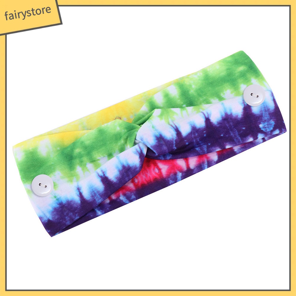 Băng Đô Cài Tóc Co Giãn Thắt Nút Dùng Tập Thể Thao / Yoga