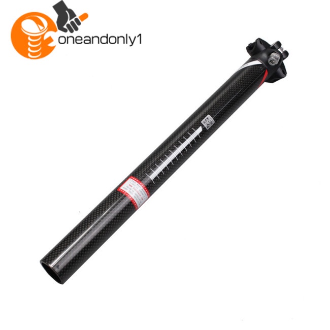 Ống Đỡ Yên Xe Đạp Leo Núi Bằng Sợi Carbon Siêu Nhẹ Kích Thước 27.2 30.8 31.6mm