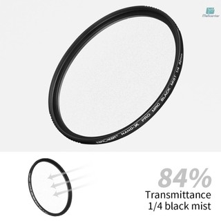 K&F CONCEPT Soft Focus Filter Diffusion Filters Black Mist 1/4 Waterproof Scratch-Resistant for DSLR camera Lens, 82mm Diameter