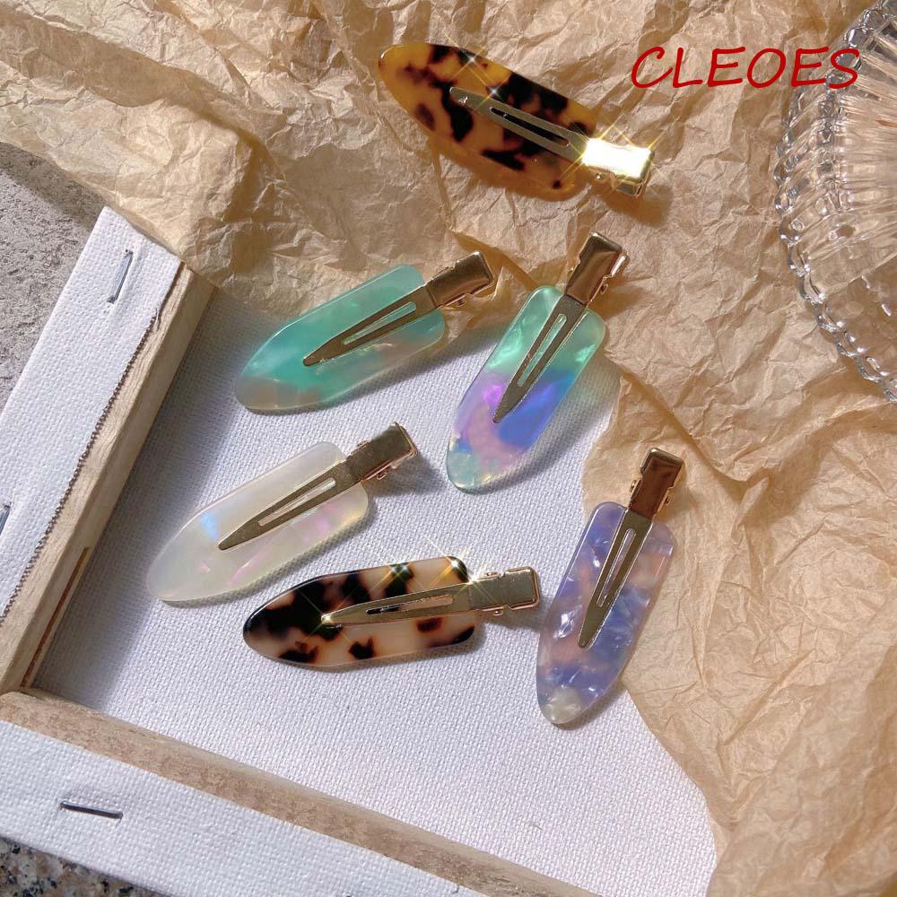 Kẹp Tóc Không Để Lại Dấu Vết Họa Tiết Da Báo Thời Trang Hàn Quốc Cho Nữ