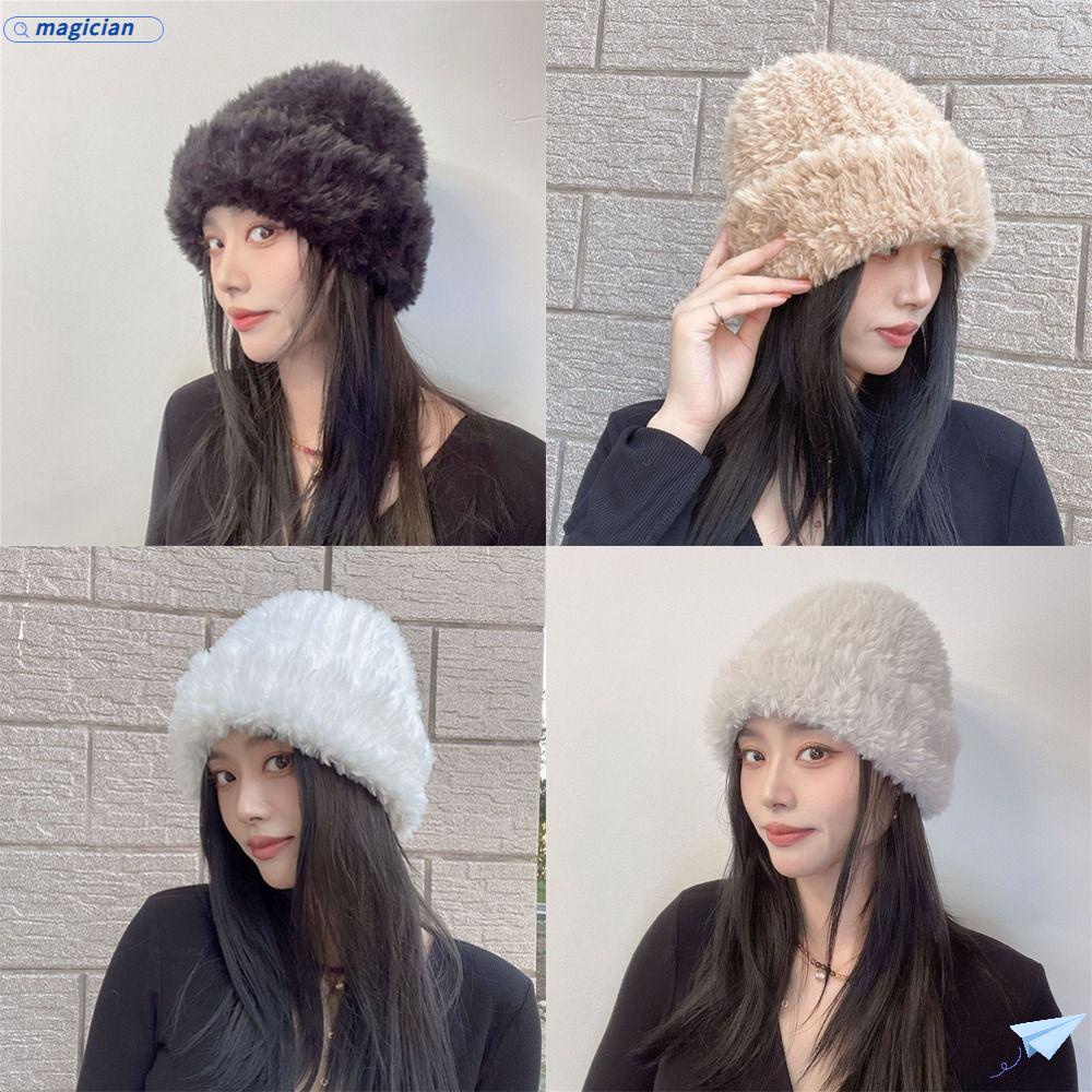 Mũ Len Trùm Đầu Màu Sắc Nhã Nhặn Thời Trang