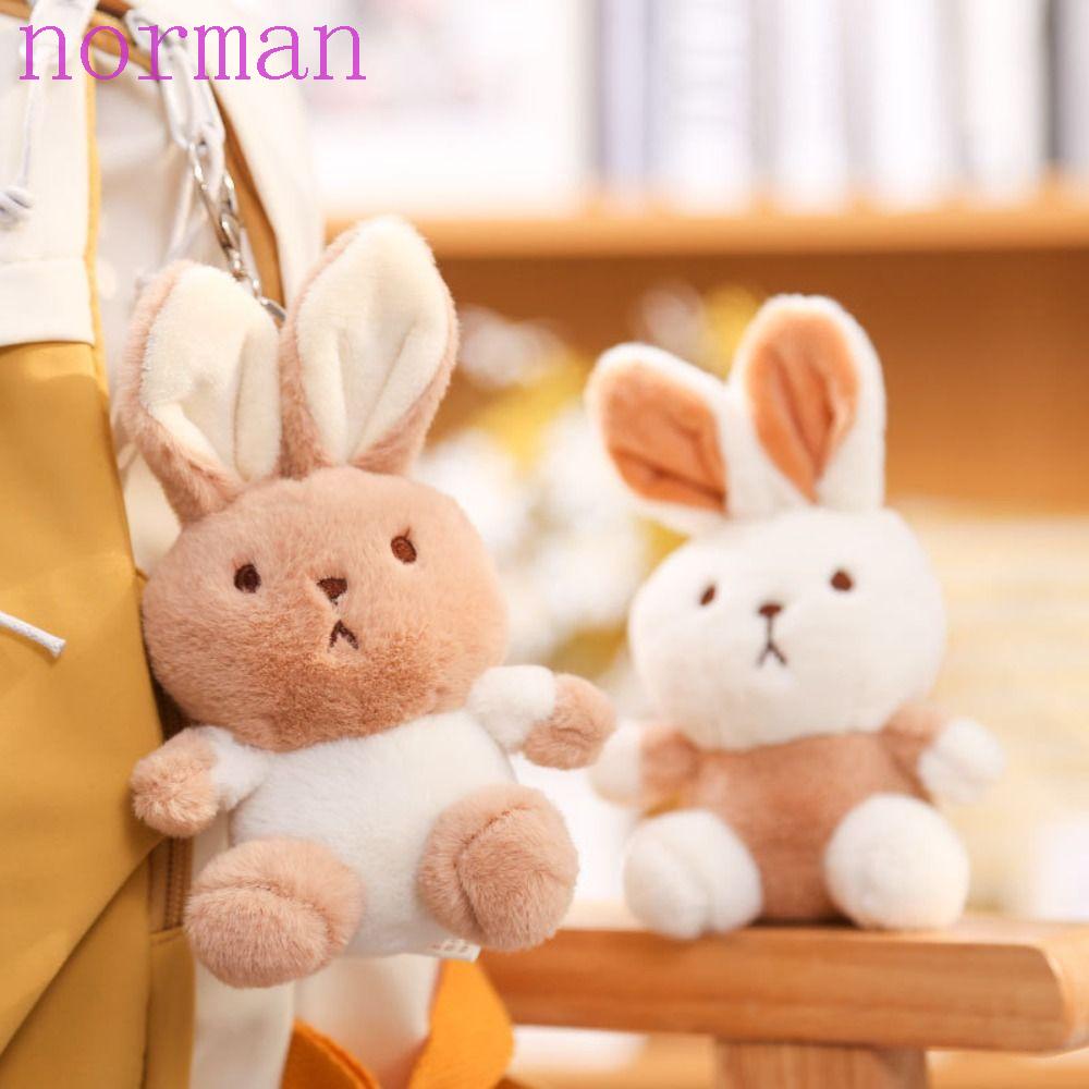 Thỏ Nhồi Bông Mềm Mại Trang Trí Điện Thoại / Móc Khóa Cho Bé