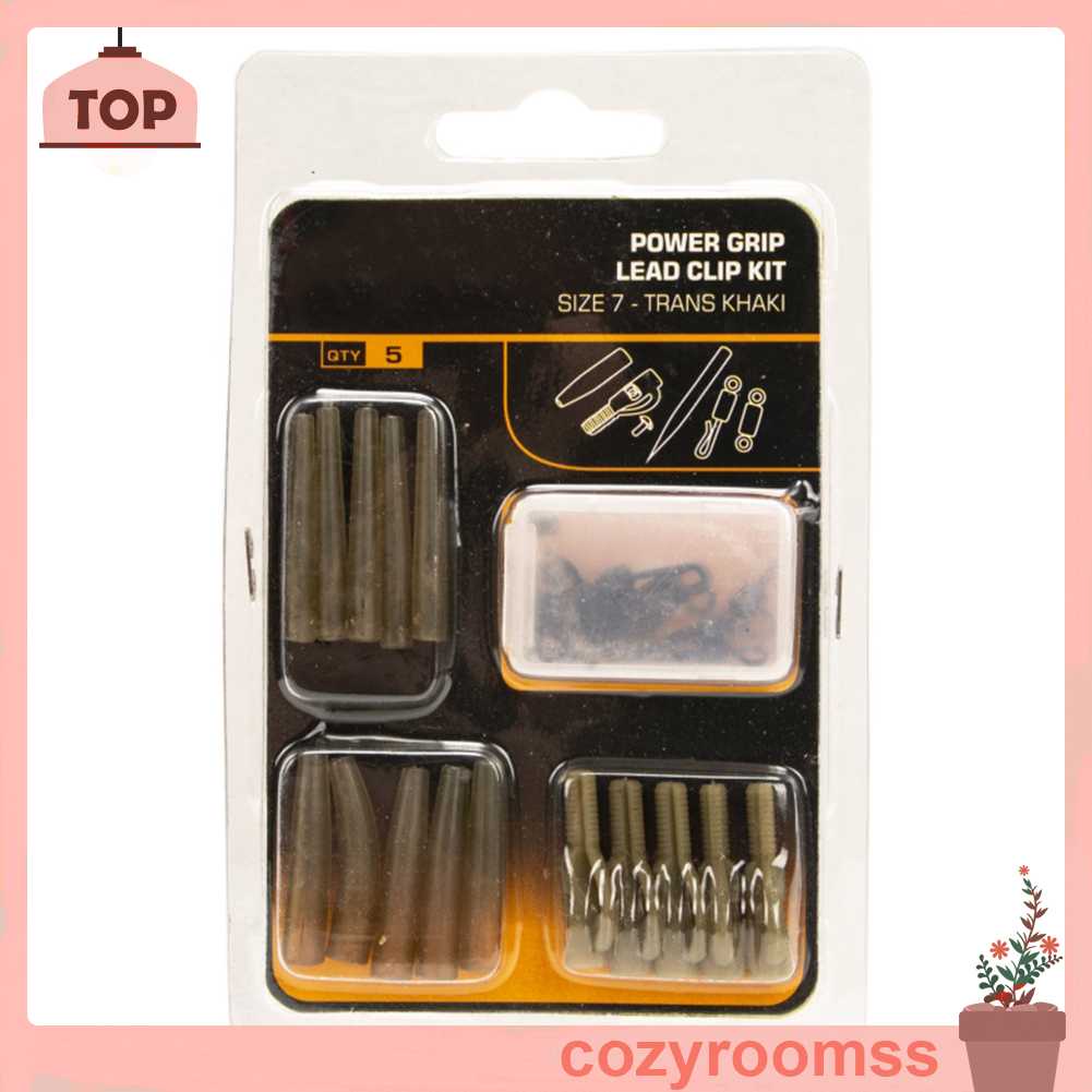 Set 30 Ống Cao Su Mềm Có Khớp Khuyên Cho Câu Cá