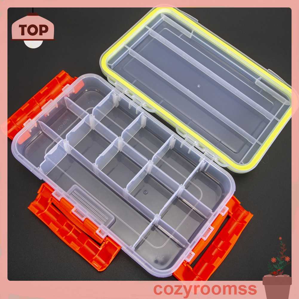 Hộp Đựng Mồi Câu Cá Bằng Nhựa PP Nhiều Ngăn Tiện Dụng