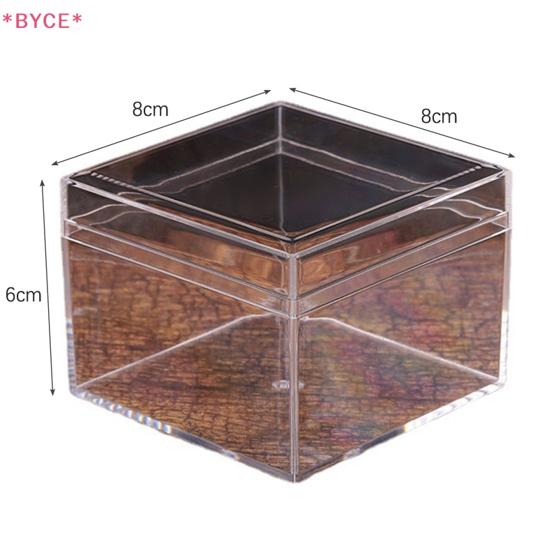 Hộp Nhựa Acrylic Trong Suốt Có Nắp Đậy Dùng Đựng Kẹo / Đồ Chơi Trưng Bày Mới