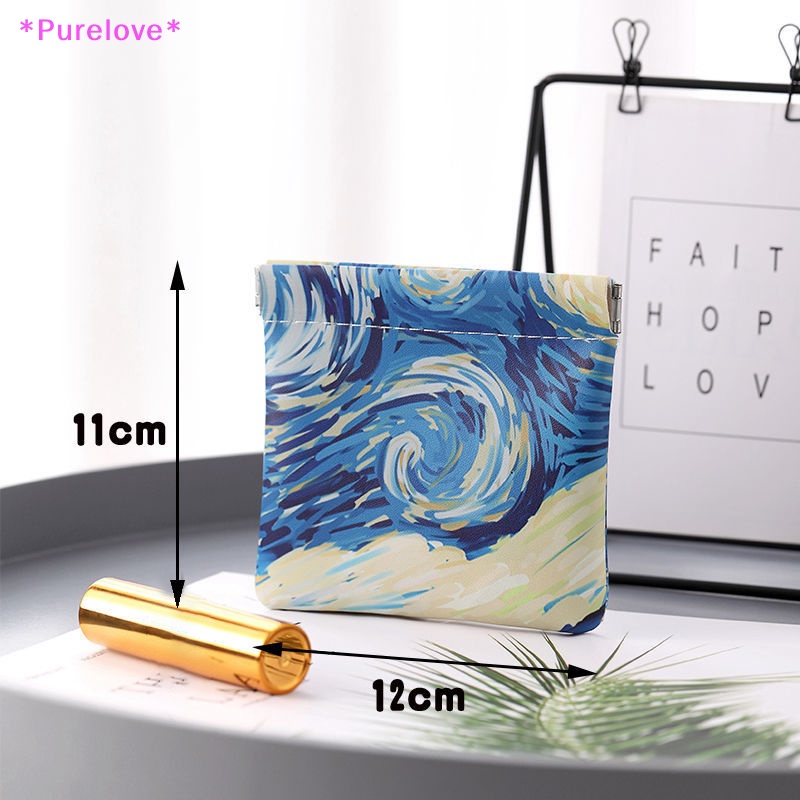 Túi Đựng Dây Cáp USB / Tai Nghe In Họa Tiết Bầu Trời Sao Xinh Xắn Mới