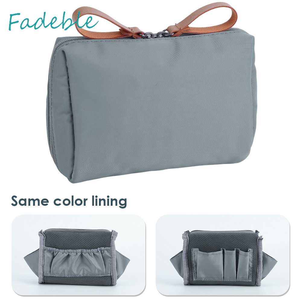 Túi Đựng Mỹ Phẩm / Đồ Vệ Sinh Cá Nhân Bằng Nylon Sức Chứa Lớn Tiện Dụng Cho