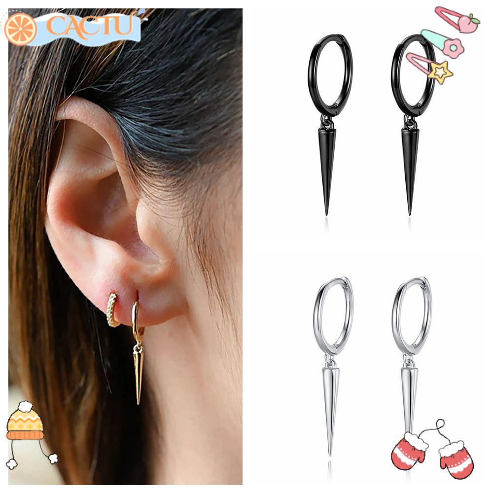 Khuyên Tai Dạng Móc Tua Rua Dài Phong Cách Hip Hop Thời Trang