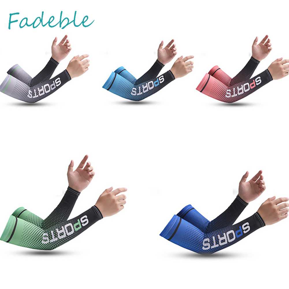 1 Cặp Vỏ Bọc Tay Áo Chống Nắng Dùng Chạy Xe Đạp Tiện Dụng