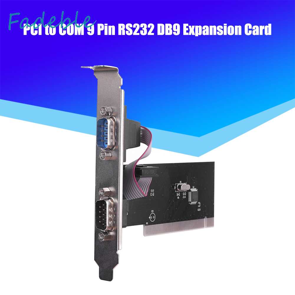 Thẻ Mở Rộng PCI Sang COM 9 Pin RS232 DB9