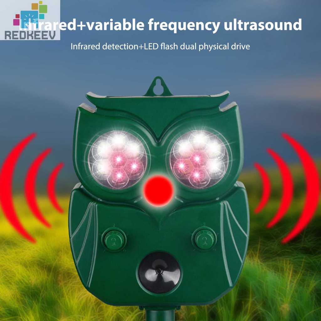 Thiết Bị Đuổi Côn Trùng Bằng Sóng Siêu Âm IP44 1200mAh