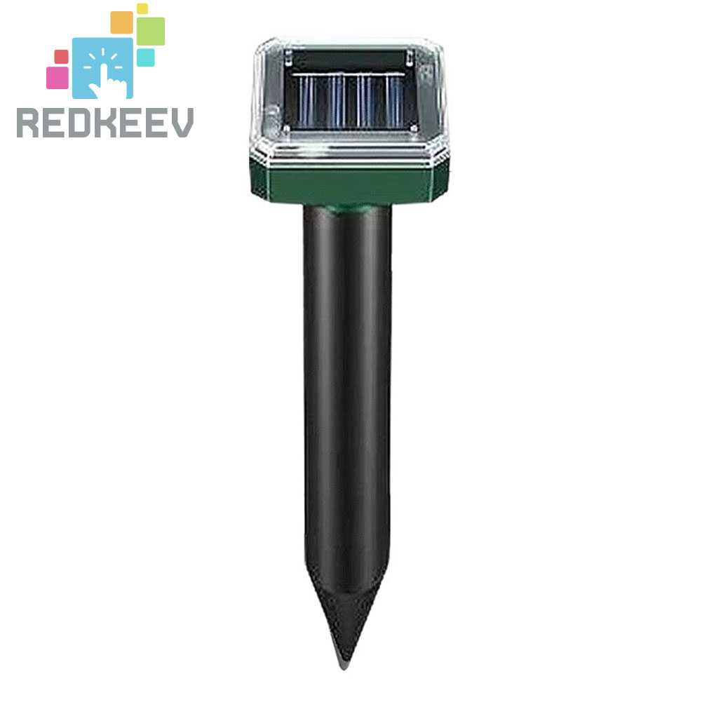 Set 4 Dụng Cụ Đuổi Côn Trùng Động Vật Gây Hại Sử Dụng Năng Lượng Mặt Trời