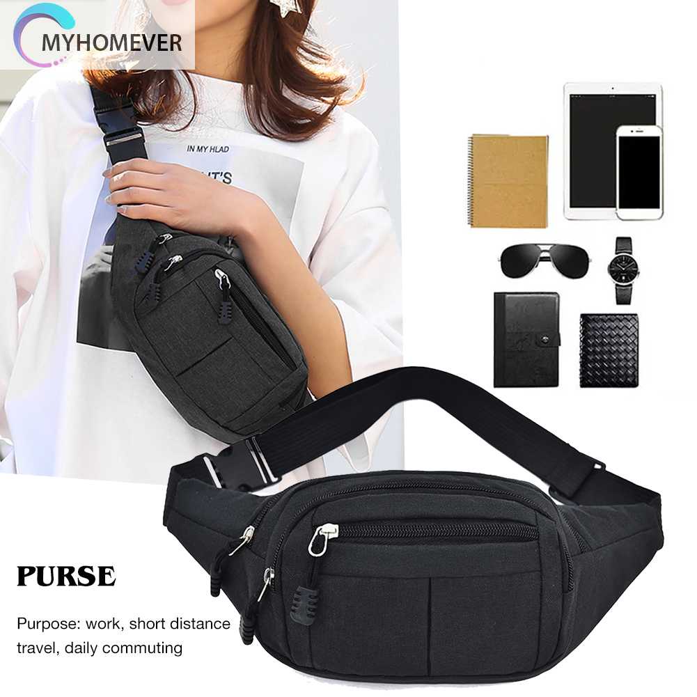 Túi Đeo Hông Đa Năng Bằng Vải Nylon Để Chạy Bộ / Đi Bộ Đường Dài